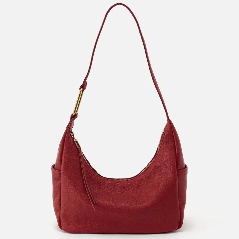 HOBO Fielder Shoulder Bag SCARLET